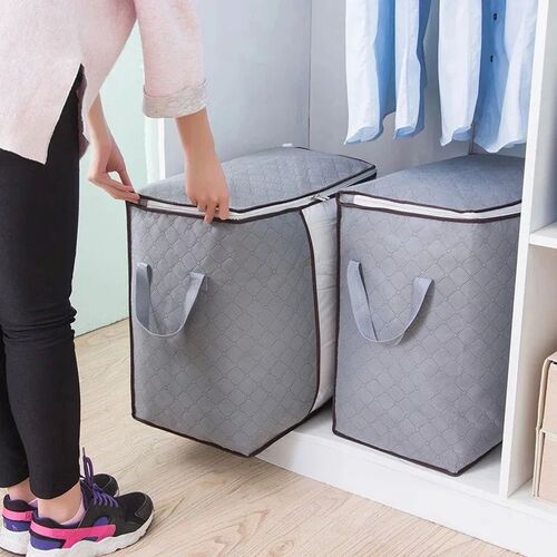 Large Capacity Foldable Storage Bag for Clothes and Quilts w