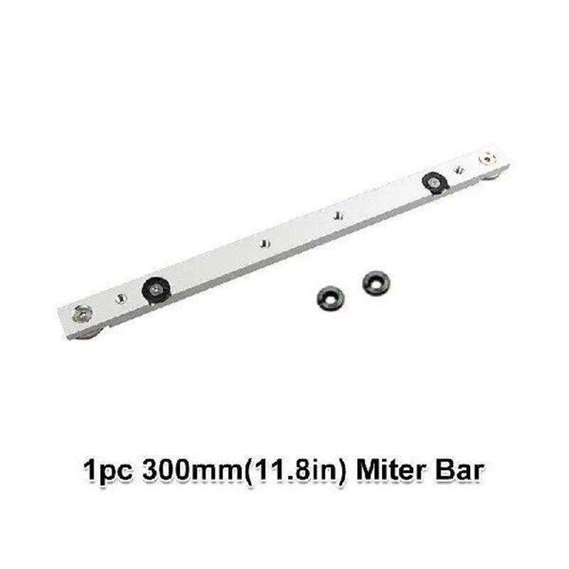 300/450mm Miter Bar Sliding Table Rail Miter Saw Gauge Rod - 实物图