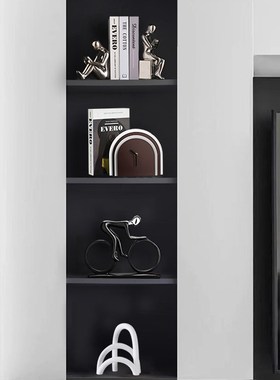 创意现代桌面艺术钟表摆件客厅家用台式座钟静音学生床头台面时钟