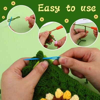 Crochet Kit for Beginners Adult with Video Tutorials Include