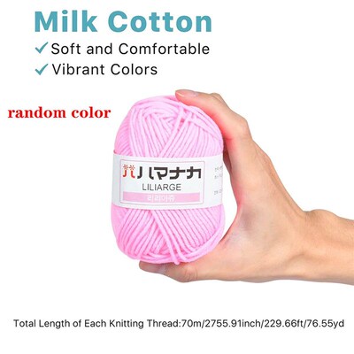 59Pcs Crochet Kit Beginner Knitting Starter DIY Knitting Yar