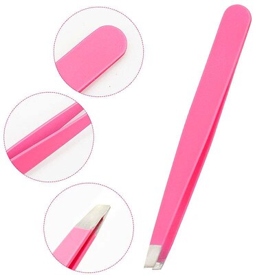 1 Pc Eyebrows Tweezers Trimmer Professional Beard Eyelash Br