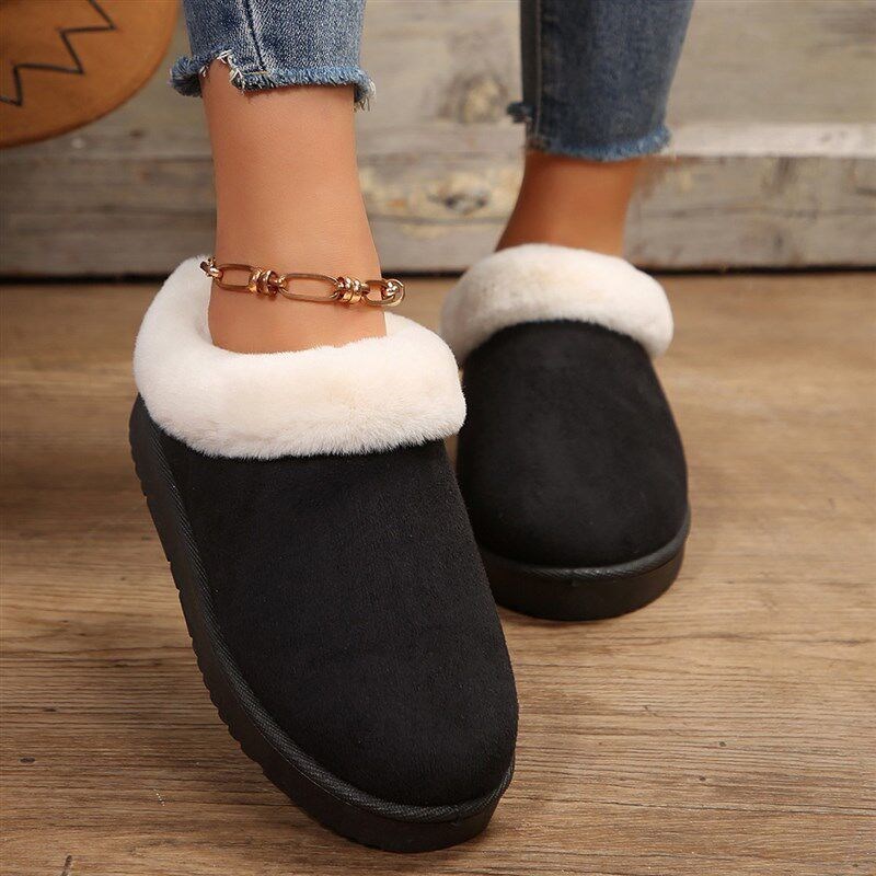 Sheepskin Boots Women 2025 Winter Thick Bottom Short Tube Th图片