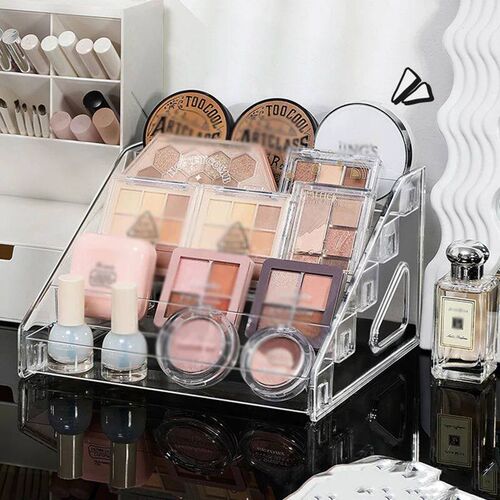 3/5/7 Tiers Eyeshadow Palette Organizer Clear Acrylic Displa