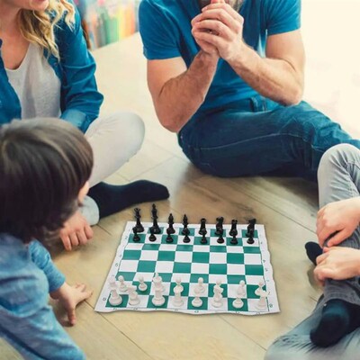Portable Chess Set 45x9cm International Chess Tournament Che