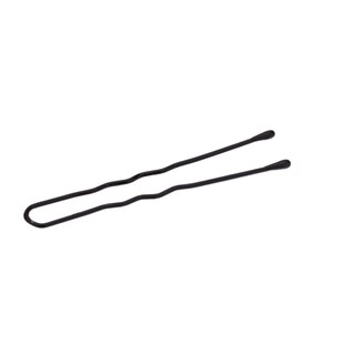 50pcs beauty hair pins thin u shape hair bobby pin black met