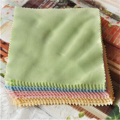 12*12cm 20pcs/set Square Micro Fiber Glasses Cleaning Cloth