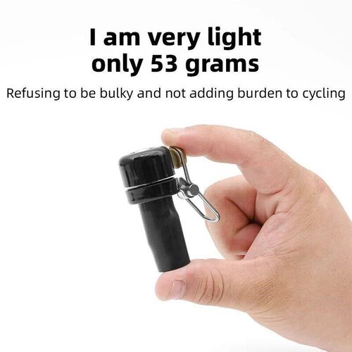 BKPTX Bicycle Bell Curved Handlebar Plug Bell Horn Waterproo