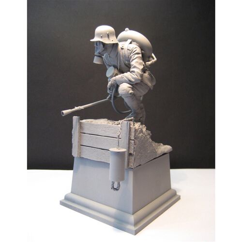 1/16 Resin Model Figure GK, Military theme ,Unassembled and