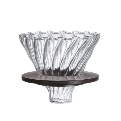 Glass hand brewed coffee pot, filter cup, sharing pot