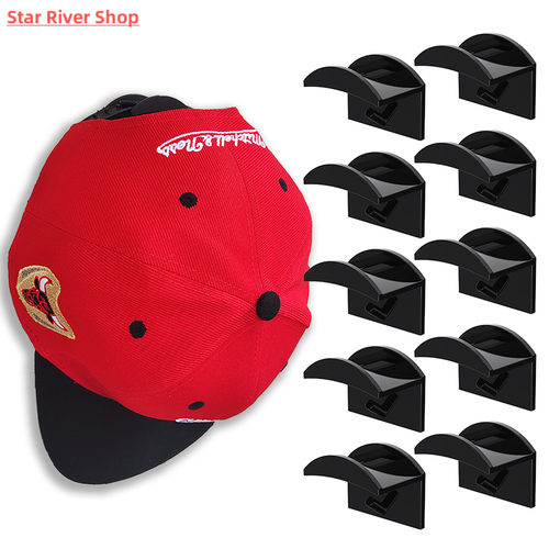 50-10Pcs Baseball Cap Rack Hat Holder Rack Organizer Storage