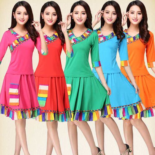Ting Zi Mei Square Dance Clothing New Suit Spring and Summer