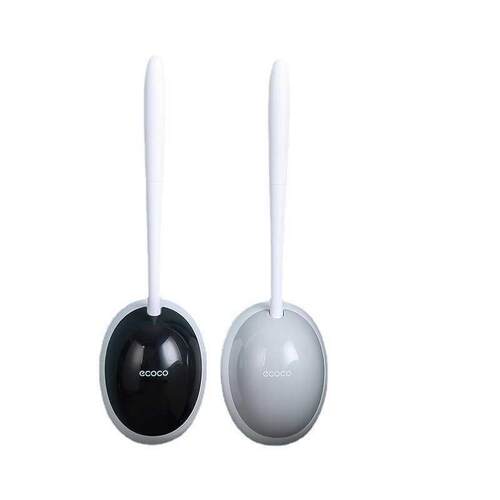 Lhousehold wall-mounted Silicone toilet brush Clean without