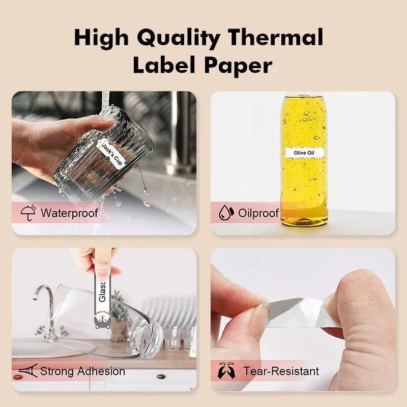 Niimbot D101 D11 D110 Color Cartoon Smart Portable Label Pri图片