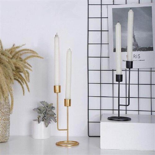 Modern Minimalist Candlestick Model Room Restaurant Decor