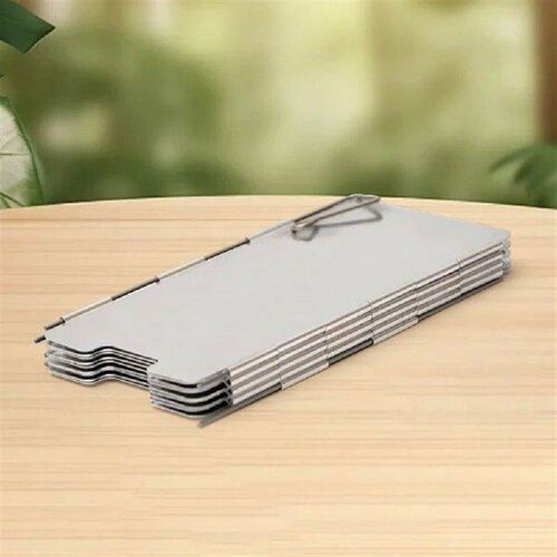9 Plates Camping Stove Windscreen with Storage Bag Foldable