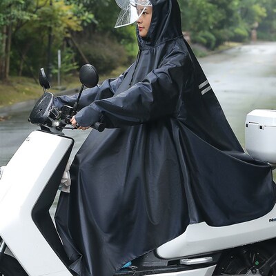 Electric bicycle raincoat motorcycle long rainproof poncho