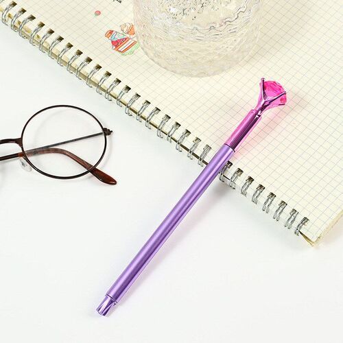 Creative Plastic Big Diamond Head Neutral Pen Advertising Gi