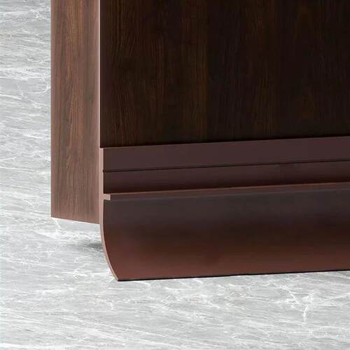 1 pcs Plastic Waterproof Self-Adhesive Solid Color Door Bott