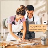 Starter Supplies Jar Baking Kitchen Home Sourdough