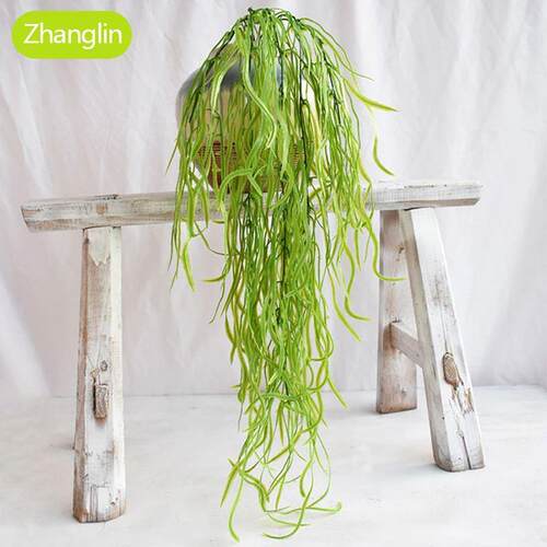 90cm artificial plant green wall vine seaweed water plant bu