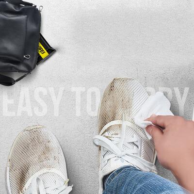 Disposable Shoe Wipes Small White Shoe Artifact Cleaning Too
