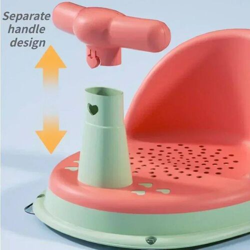 Baby Tub Seat Bathtub Pad Mat Chair Safety Anti Slip Newborn