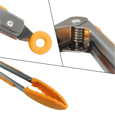 BBQ Grilling Kitchen Cooking Bread Barbecue Clip Clamp食品夹