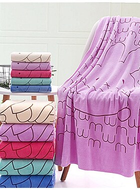 3PCS Shower Towels Bath Towel Men Women Towels Bathing Hotel