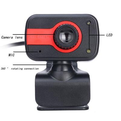 USB Webcam Web Cam Camera For Computer PC Laptop Desktop