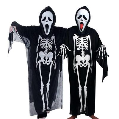 Halloween childrens costumes Boy cosplay zombie horror mask