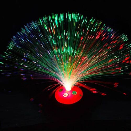 Beautiful Colorful LED Fiber Nightlight Lamp Romantic Night