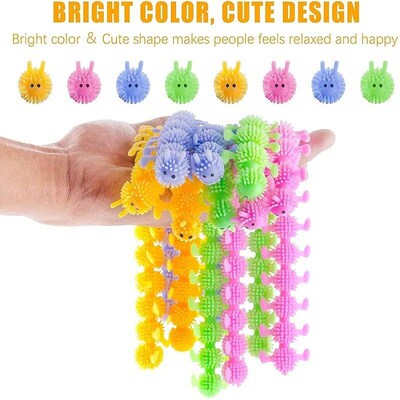 Worm Noodle Sretch String TPR Rope Sqishy Anti Sress Toys St