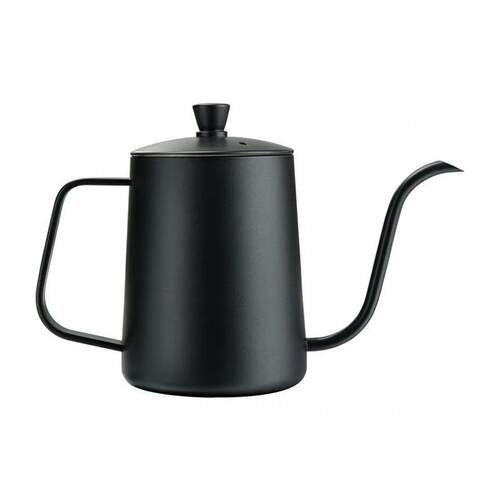 304 Stainless Steel Handheld Ear Pot 600ml Teflon Long Mout