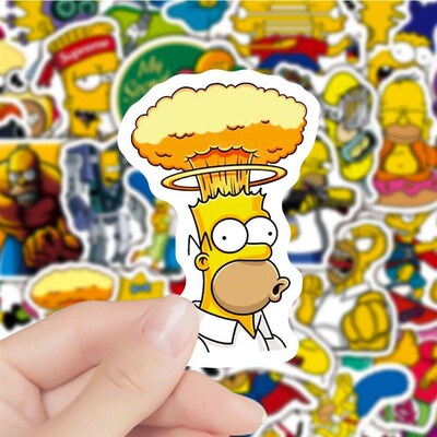 10/30/50pcs Cartoon Comedy Simpson Family ers Funny Decals T