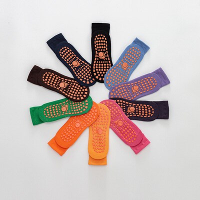 Early Education AntiSlip Socks MidCalf Thin Kids Socks Playg