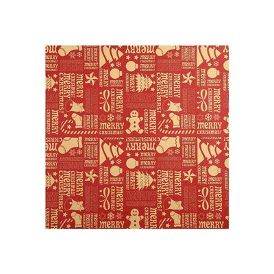 10Pcs 70x50cm Christmas wrapping paper Decoration Gift Wrap