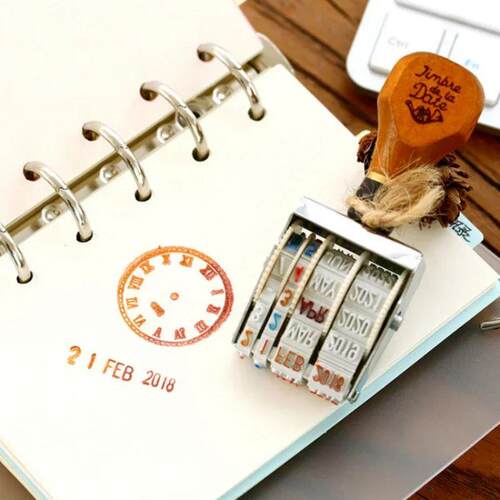 1PCS 4 colors Inkpad Ink stamp pad Colorful Cartoon Craft In