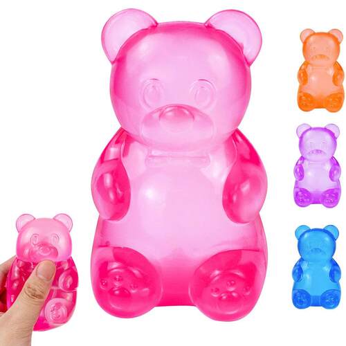 4pcs Bear Taba Squishy sugar Balls toys Kids Stress Relief