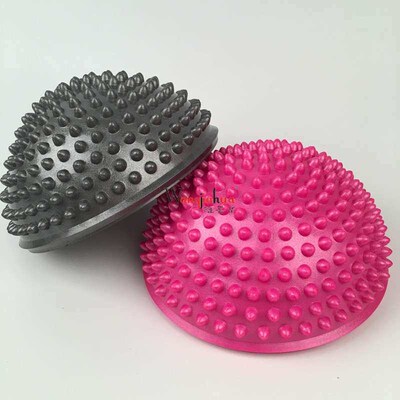 Half circle massage yoga ball durian ball river stone touch