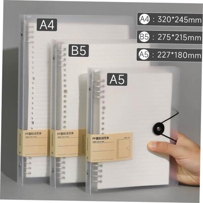 B5 loose-leaf paper core binder for note book can remove