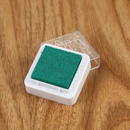 24Pcs Mini Kids Fingerprint Painting Colorful Ink Pad Stamp