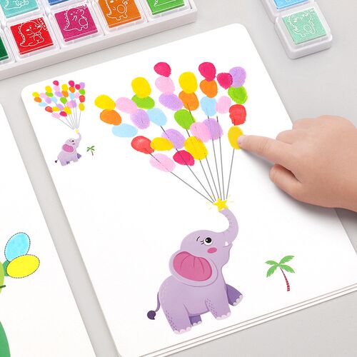 Finger Album Finger Painting Drawing Toys For Kids Creative