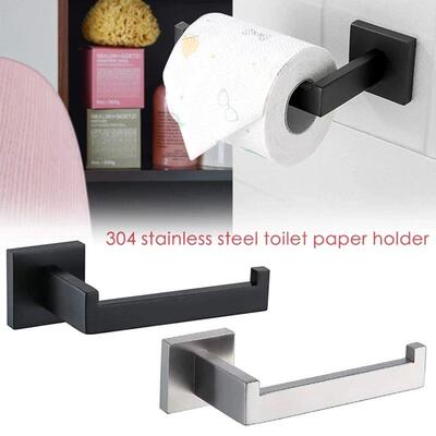 304 Stainless Steel Bathroom Accessories 1 Piece Matte Black