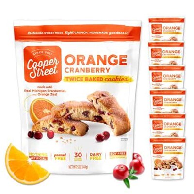 Cooper Street Italian Biscotti Cookies - Twice Baked Bisc