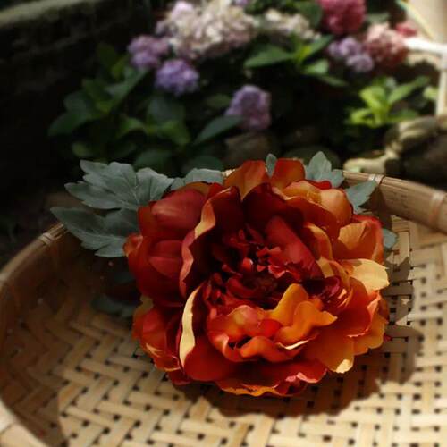 Hanfu Silk Hairpin Ancient Chinese Tang Dynasty Flower Headd