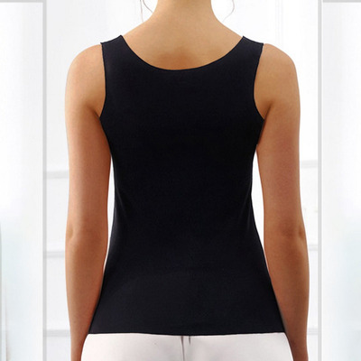 Spaghetti Strap Top Women Halter V Neck Basic White Cami Sle
