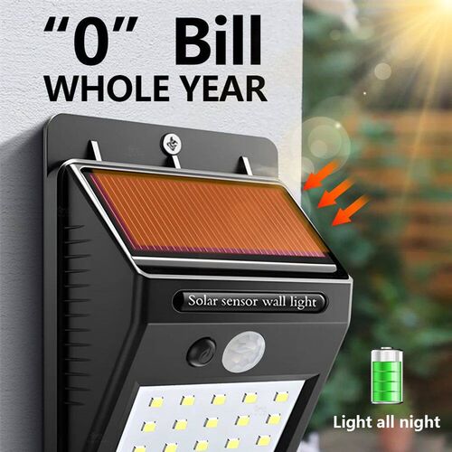 20LED Portable Solar Wall Lamp Highlight Solar Outdoor Light