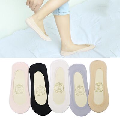 6pcs 3pair Boat Socks for Women Slippers Summer Invisible So