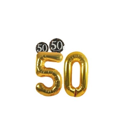 30th 40th 50th 60th birthday decorations Number Balloons
